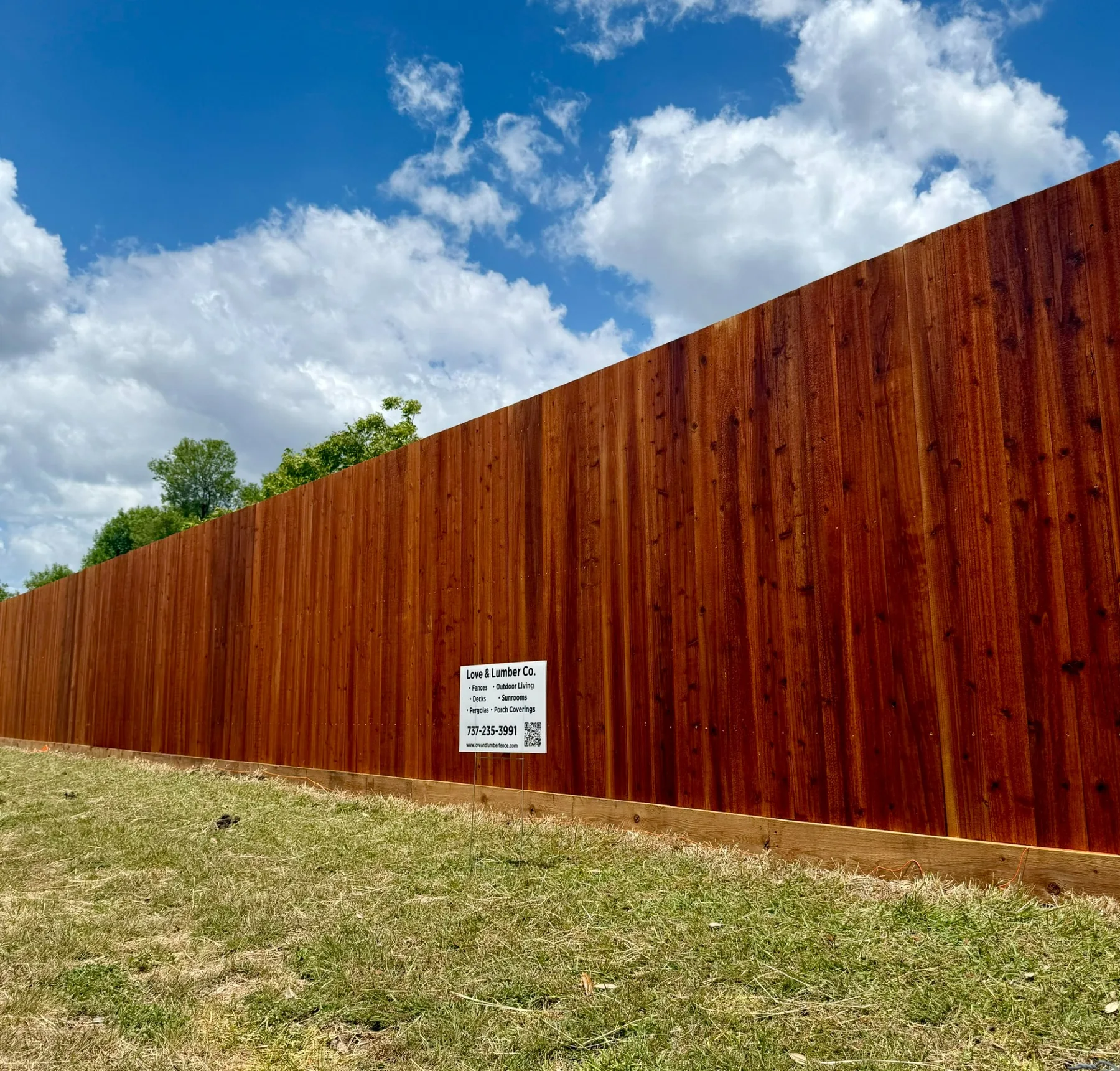 Cedar Privacy Fence Replacement by Love and Lumber Fence Co.