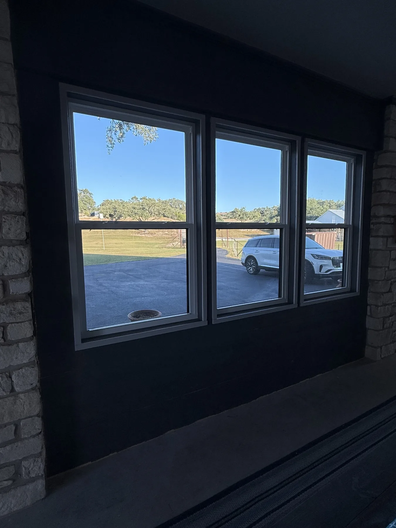 Finished sunroom